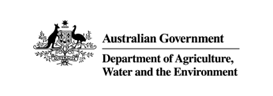 Aus Gov logo in black and white
